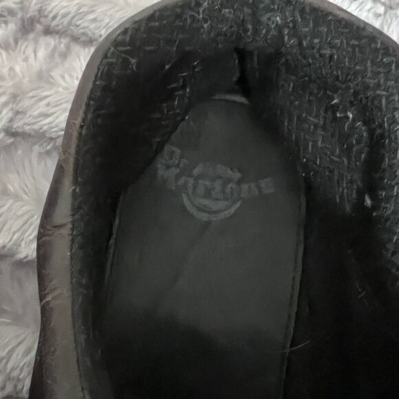 Vintage Dr. Martens Brown Grizzly Chunky Leather Low Boots-UK 11 US 12 - Picture 5 of 11